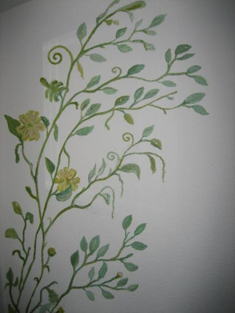 wall mural detail