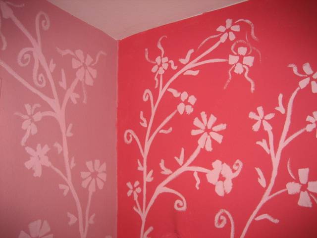 wall mural corner